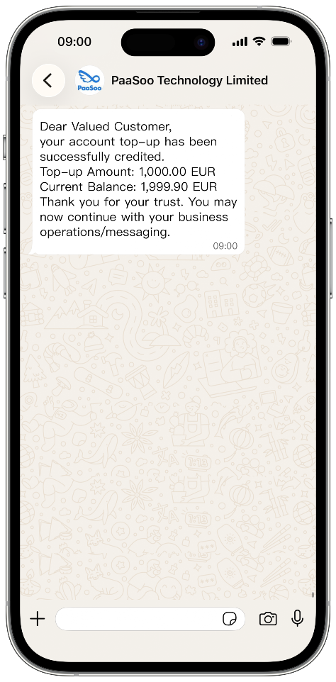 payment notification case
